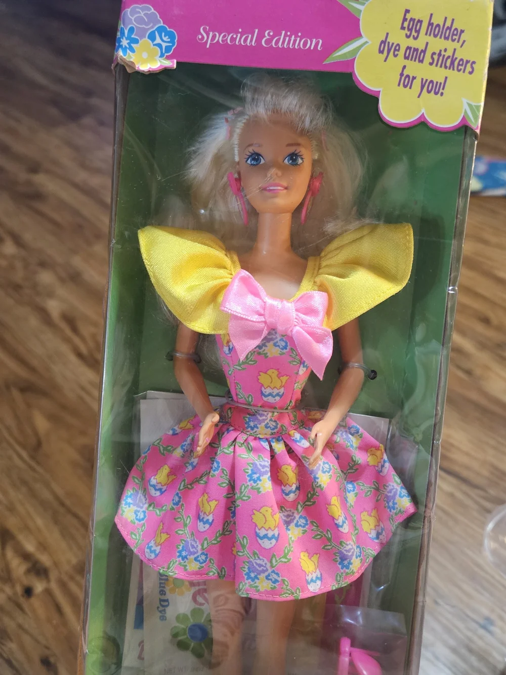 Barbie Easter Party Doll in Pink, Yellow and Green
